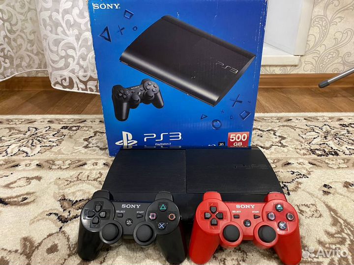 Sony playstation 3 super slim 500gb прошитая