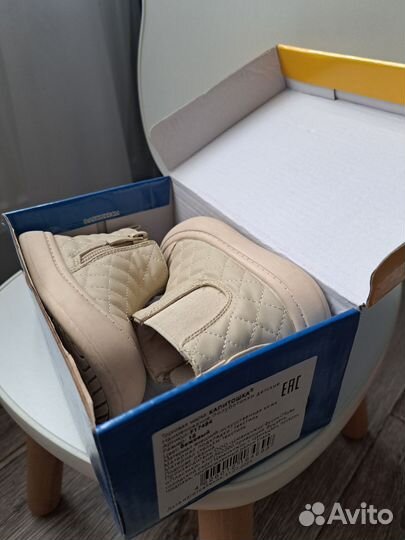 Ботинки для девочки 18 размер весна осень