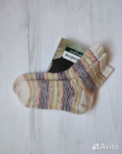 Носки вязаные ручной работы детские и взрослые
