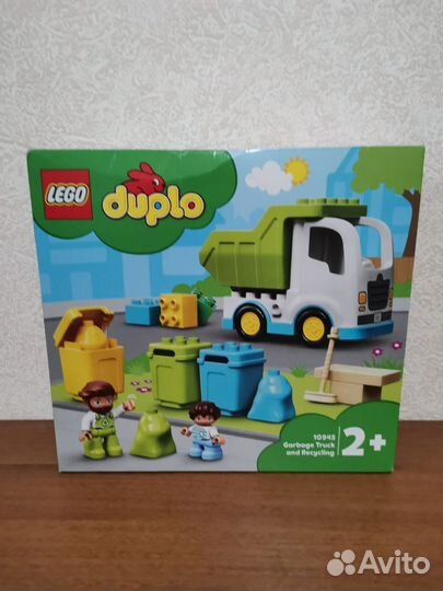 Lego Лего duplo Town Мусоровоз 10945