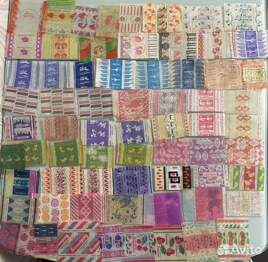 Коллекция фантиков от конфет 662 шт