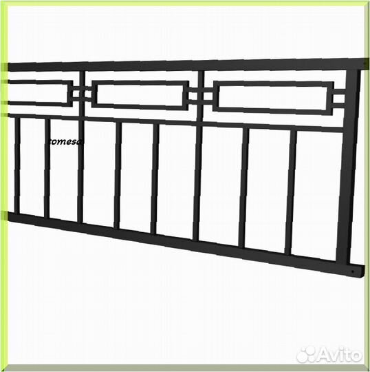 Пешеходные ограждения на заказ