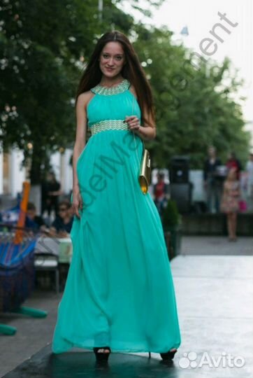 Вечернее платье в пол