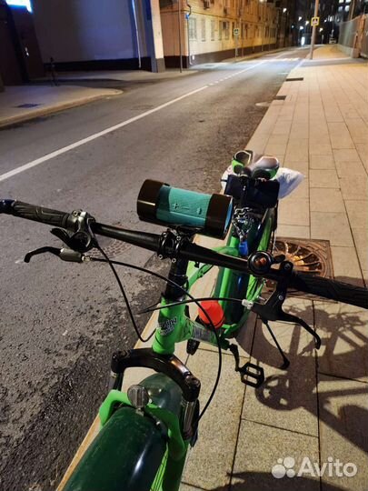 Держатель на вынос руля велосипеда для колонки