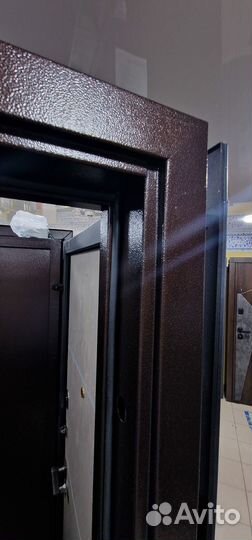 Дверь входная металлическая Марс дуб беленый