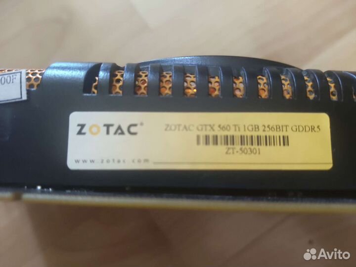 Видеокарта GTX 560 ti 1gb