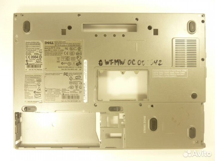 Б.у. запчасти ноутбука Dell Latitude D620 (PP18L)