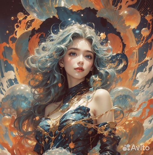 Создаю уникальные портреты при помощи нейросетей