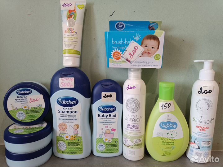 Детские крема,шампуни