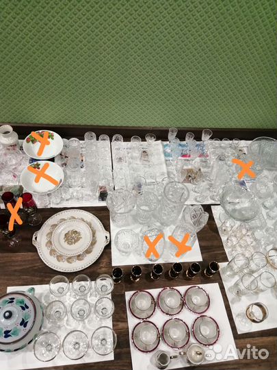 Посуда и хрусталь СССР