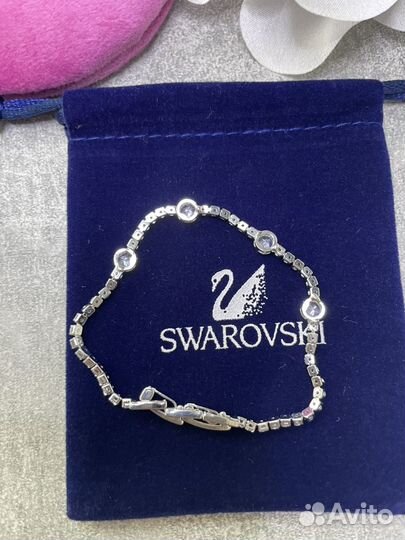 Браслет с кристаллами Swarovski