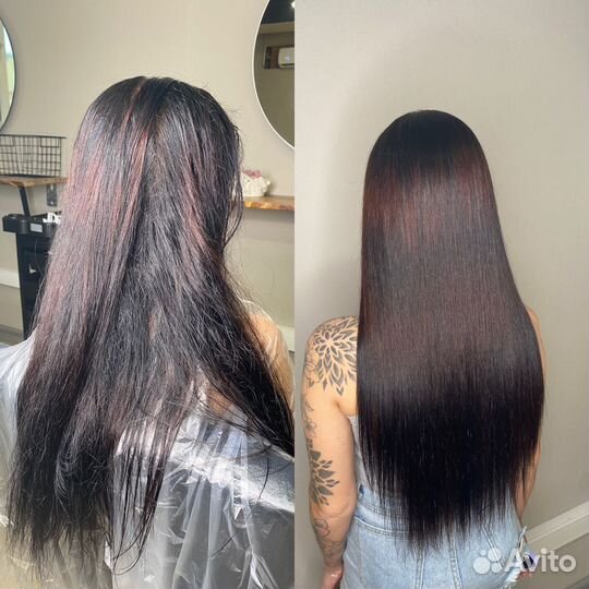 Кератиновое выпрямление волос Ботокс