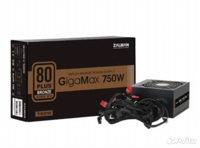 Блок питания zalman GigaMax gvii 750W ZM750-gvi