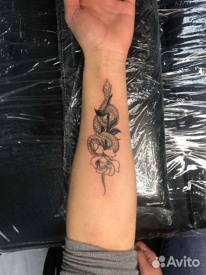 Модель на тату