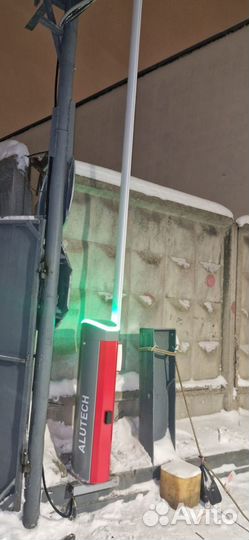 Установка шлагбаума