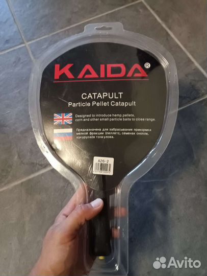 Ковши для прикормки, рогатка