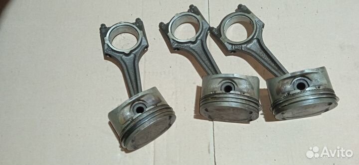 Шатун с поршнем Опель x16xel