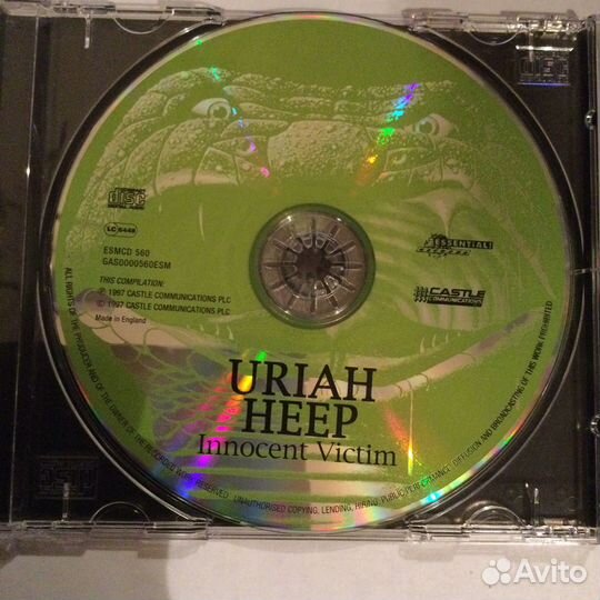 CD Uriah Heep/Innocent Victim,1997 UK