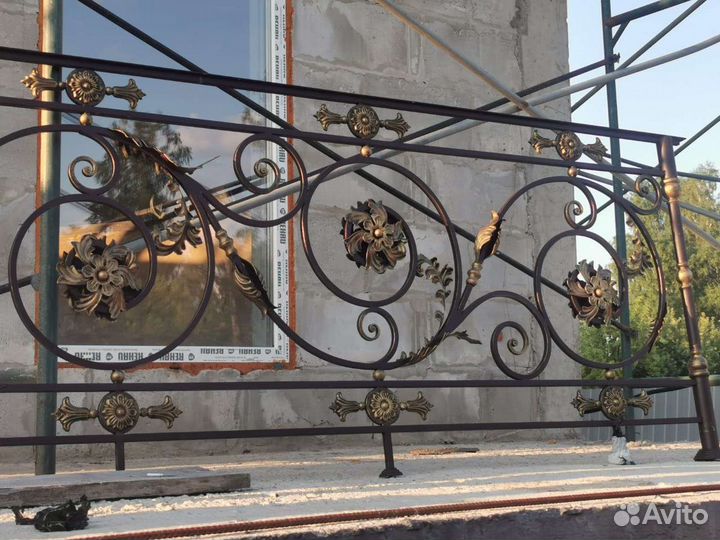 Кованные ограждения
