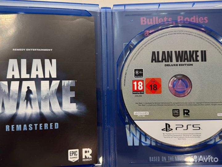 Alan wake 2 deluxe edition ps5