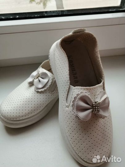 Слипоны для девочки