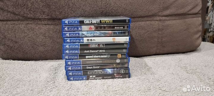 Диски на PS4 игры