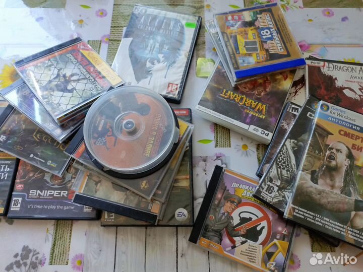 Игровые диски на пк