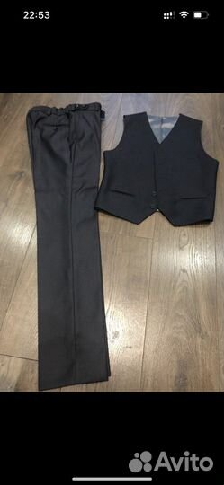 Школьные брюки и жилет