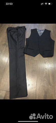 Школьные брюки и жилет