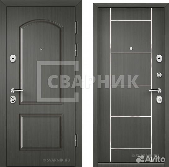 Усиленная входная дверь на заказ. Под ключ