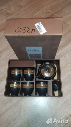 Чайный сервиз керамика из 6 предметов