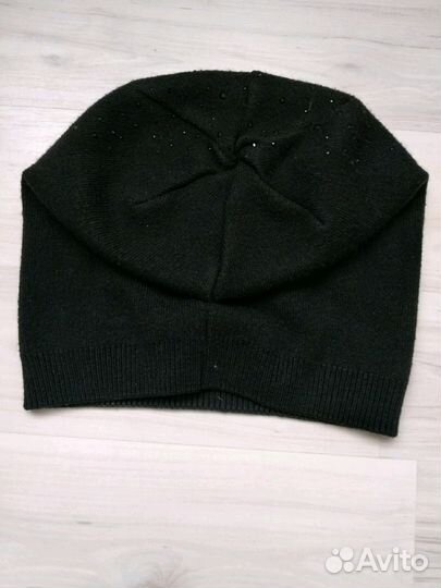 Кепка тёплая вязаная женская