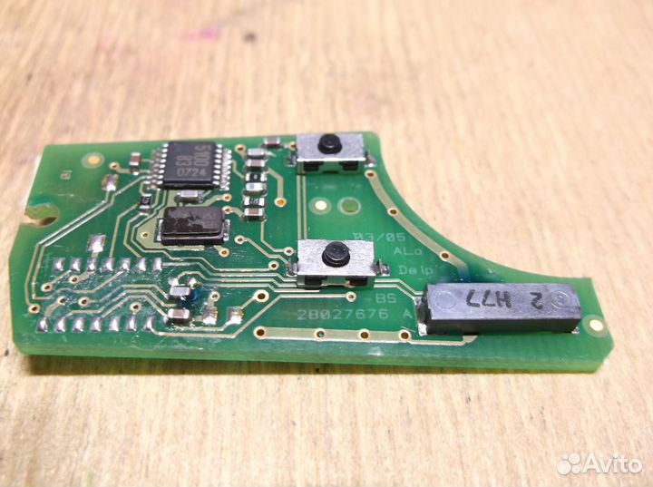 Opel Vectra C Signum delphi G3-AM433TX плата ключа