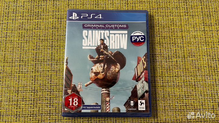 Saints row ps4 Новый диск