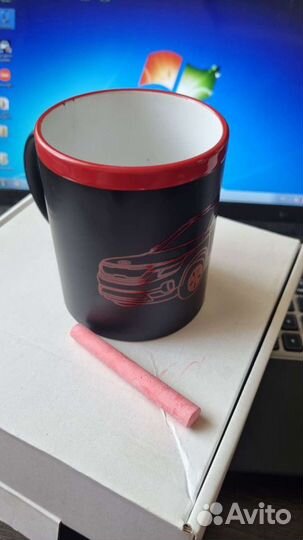 Кружка с логотипом авто KIA