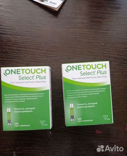 Тест полоски one touch select plus