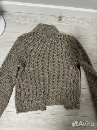 Пушистый свитер zara