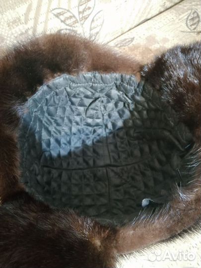 Шапка норковая