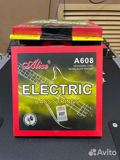Комплект струн для бас-гитары, 045-105, Alice