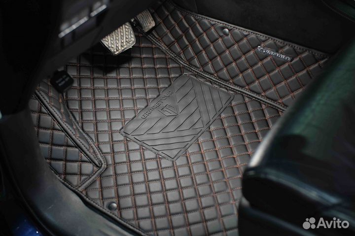 3D коврики из экокожи infiniti QX80