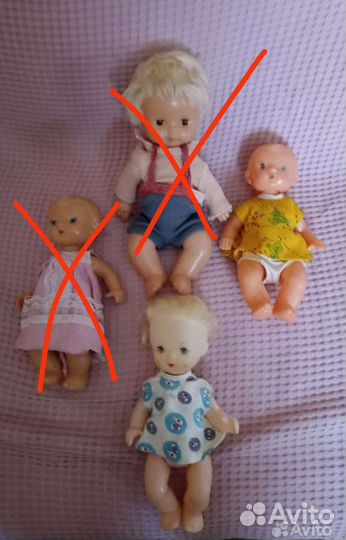 Куклы и пупсы СССР