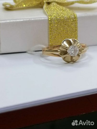 Золотое кольцо проба 585 Арт.002675250122