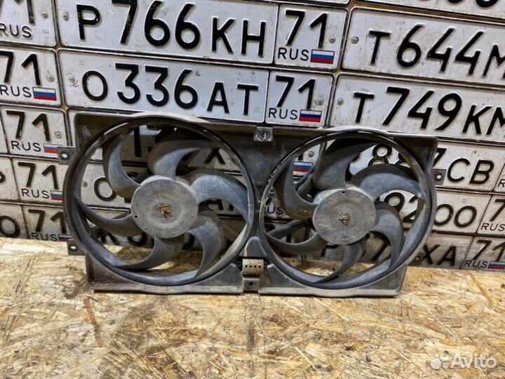 Двойной вентилятор Chevrolet Niva