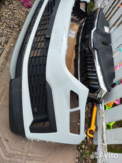 Бампер передний Skoda Kodiaq 1 NS7 рестайлинг