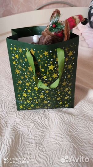 Новогодняя мягкая игрушка