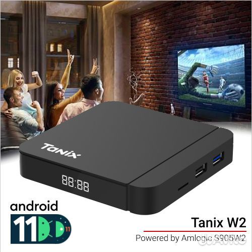 Tanix W2 Android 11 тв приставка 2/16 гб