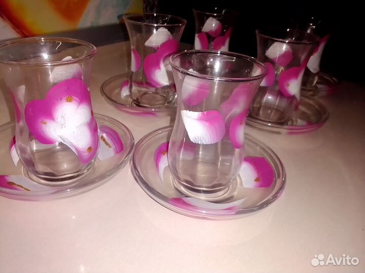 Турецкие стаканы Армуды для чая