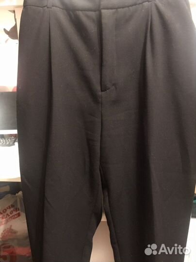 Брюки классические чёрные р-р48