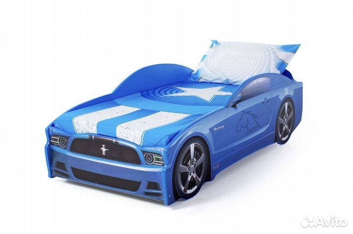 Детская кровать машина