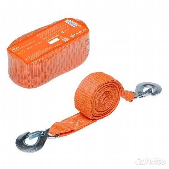 Трос буксировочный лента 5 т, 4 м (atr-s-5)